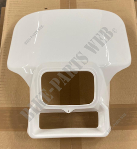 Light, front plate US type white for Honda XR -read below before to order- - PLAQUE PHARE XR US NH138 -NUE-